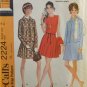 McCall's 2224 Sewing Pattern Misses' Dress & Jacket Size 14