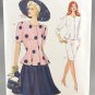 Vogue 8290 Sewing Pattern Misses' Top & Skirt 1990s Size 6-8-10