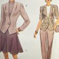 Vogue 8430 Sewing Pattern Misses' Jacket Skirt Pants Size 8-10-12