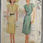 McCall 6874 Sewing Pattern Misses' Dress w/ Scalloped Yoke Size 20