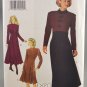 Butterick 3670 Sewing Pattern Misses' Dress w/ Shoulder Pads Size 12-14-16