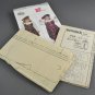 Butterick 3644 B Line Sewing Pattern Child's Jumper Jumpsuit Beret & Blouse Size 4-5-6