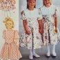 Butterick 4582 Sewing Pattern Girls' 1990s Dress Size 2-3-4