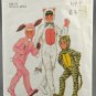 Simplicity 7683 Costume Sewing Pattern Rabbit Cat Tiger Children's Size 10