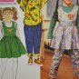 Simplicity 7466 Crayola Kids Sewing Pattern Jumper Pants & Top Children's Girls' Size A 3-6X