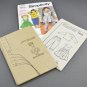 Simplicity 7466 Crayola Kids Sewing Pattern Jumper Pants & Top Children's Girls' Size A 3-6X