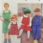 Simplicity 7960 Sewing Pattern Child's Overalls & Jumper Size AA 2-4