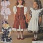 Butterick 6430 It's Enchanting Sewing Pattern Girls' Dress Headband Beret Size 2-3-4