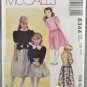 McCall's 6344 Lanz For Girls Sewing Pattern Children's & Girls' Dress Size 3-4-5