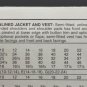 McCall's 6166 Woman's Day Sewing Pattern Misses' Jacket & Vest Size 10-12-14