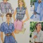 Simplicity 9014 Sewing Pattern Misses' Set of Shirt Styles Size 12-14-16