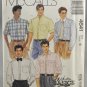 McCall's 4641 Men's Shirts Sewing Pattern Size 16 Neck Size Fashion Basics