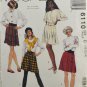 McCall's 6110 Sewing Pattern Misses Skirts w/ 4 Variations Size 10-12-14