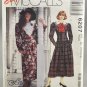 McCall's 6207 Lanz Design Sewing Pattern Misses Dress w/ Dropped Waist Size 10-12-14
