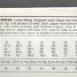 McCall's 6207 Lanz Design Sewing Pattern Misses Dress w/ Dropped Waist Size 10-12-14
