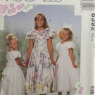 McCall's 6392 Sewing Pattern  Children's & Girls' Dress w/ Petticoat Size 3-4-5