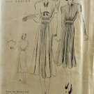 Butterick 8040 Sewing Pattern 1930s Misses' Dress Size 14