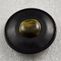 3 Large Mid-Century Metal & Plastic Sewing Buttons w/ Self Shank Saucer Atomic