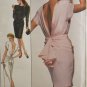Simplicity 8944 Sewing Pattern Christie Brinkley Collection Misses' Dress w/ Plunging Back Size 10