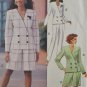 Butterick 6104 Leslie Fay Sewing Pattern Misses' Jacket Shorts & Pants Size 8-12