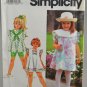 Simplicity 7726 Sewing Pattern Child's Dress Tunic Bicycle Shorts Size 2-4