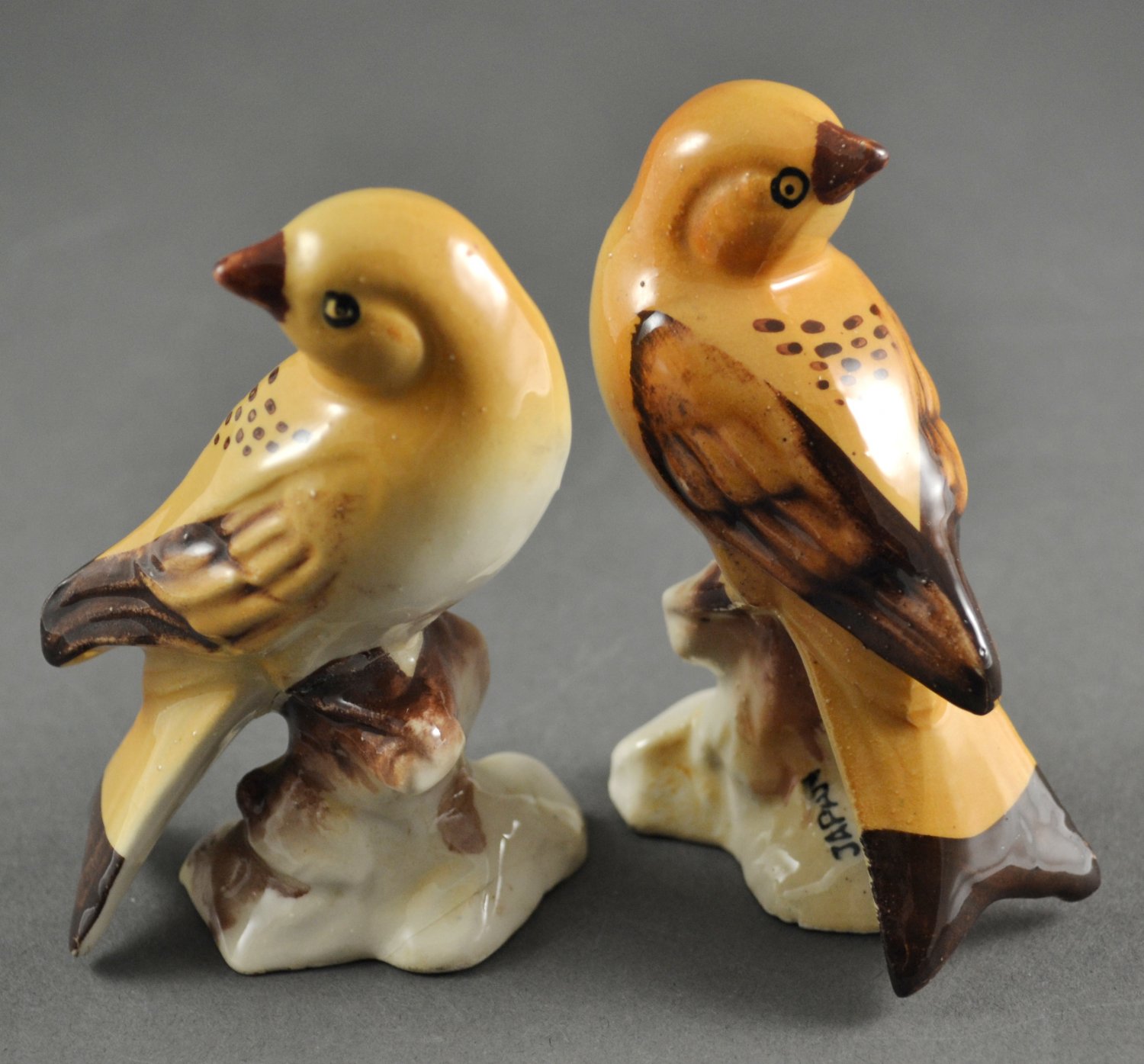 rustic bird figurines