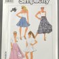 Simplicity 8629 Sewing Pattern Misses' Circle Poodle Skirt Size H 6-10