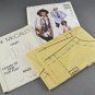 McCall's 6112 Sewing Pattern Misses' Shirt Vest & Necktie Size Small