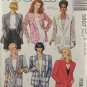 McCall's 5807 Sewing Pattern Misses' Unlined Jacket Sizes 10-14