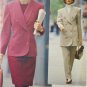 Vogue 8143 Sewing Pattern Misses' Jacket Skirt Pants Size 8-10-12 Very Easy Career