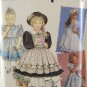 Simplicity 7699 Sewing Pattern Daisy Kingdom Child's Dress & Pinafore Size 2-4