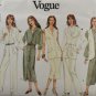 Vogue 1364 Sewing Pattern Misses' Vest Dress Top Skirt & Pants Size 8-12