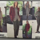 Vogue 1236 Sewing Pattern Calvin Klein Misses' Jacket Vest Skirt Shirt Pants & Scarf Size 8-12