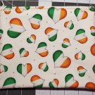 Irish Hearts on White Utility Sac