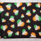 Irish Hearts on Black Utility Sac