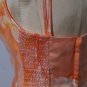 Vintage Hawaii Honolulu Sherbert Sun Maxi Dress Sz 12 B 38