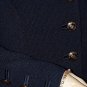 ST JOHN BASICS LABEL SANTANA BLUE POWER SKIRT SUIT SIZE 8 Bust 40 Waist 28 - 36