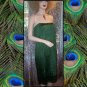 Swinging Emerald Flapper Style Costume Dancer Dress Loaded with Fringes! XL