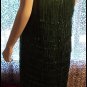 Swinging Emerald Flapper Style Costume Dancer Dress Loaded with Fringes! XL
