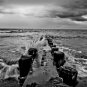 Stormy Jetty - 13x19 Print