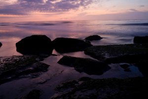Sunrise over Rocks - 13x19 Print