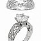 Sterling Silver 2 Piece Wedding Set #7