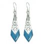 Filigree Turquoise Inlay Earing