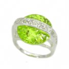 25 Carat Peridot Cocktail Ring #8