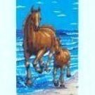 Horse Beach Towel
