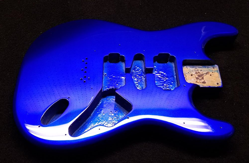 Kandy Color Paint Job On Your Guitar Or Bass Body