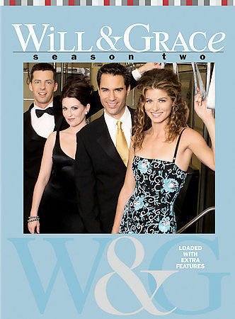 Will  Grace - Season 2 (DVD, 2004, 4-Disc Set)