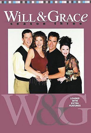Will  Grace - Season 3 (DVD, 2004, 4-Disc Set)