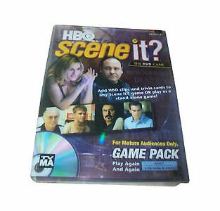 Scene It HBO Edition (Super Game Pack) (DVD / HD Video Game, 2005)