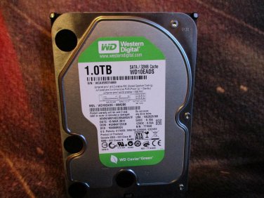 WD10EADS Western Digital Caviar Green 1TB 7.2K RPM 32MB Buffer 3.5Inches